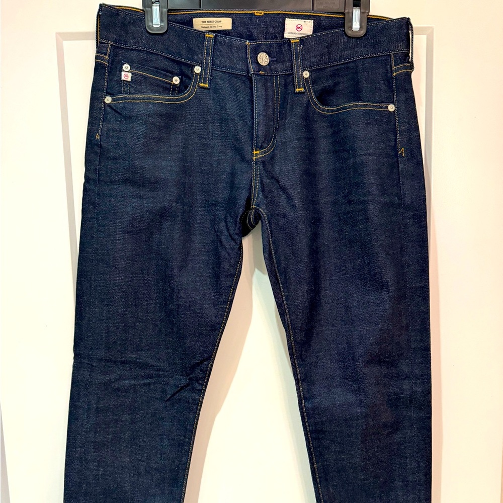 AG Nikki Crop Relaxed Skinny Jeans